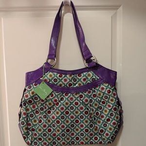 NWT Viva La Vera Bridge Tote from VB Frill Line